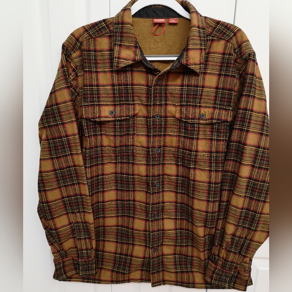 Eastern Mountain Sports Men's Large Plaid Flannel Shirt